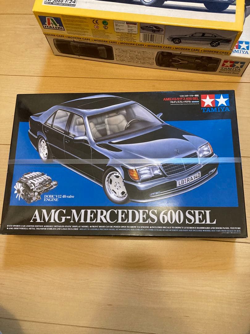 タミヤ　イタレリ　メルセデス・ベンツ プラモデルセット