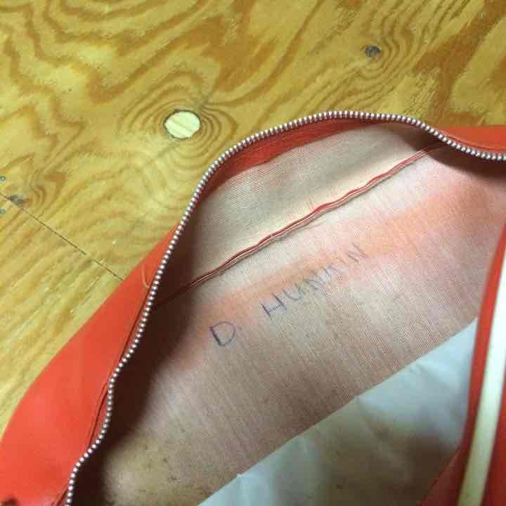 ビンテージ エアラインバック カンタス 1980年