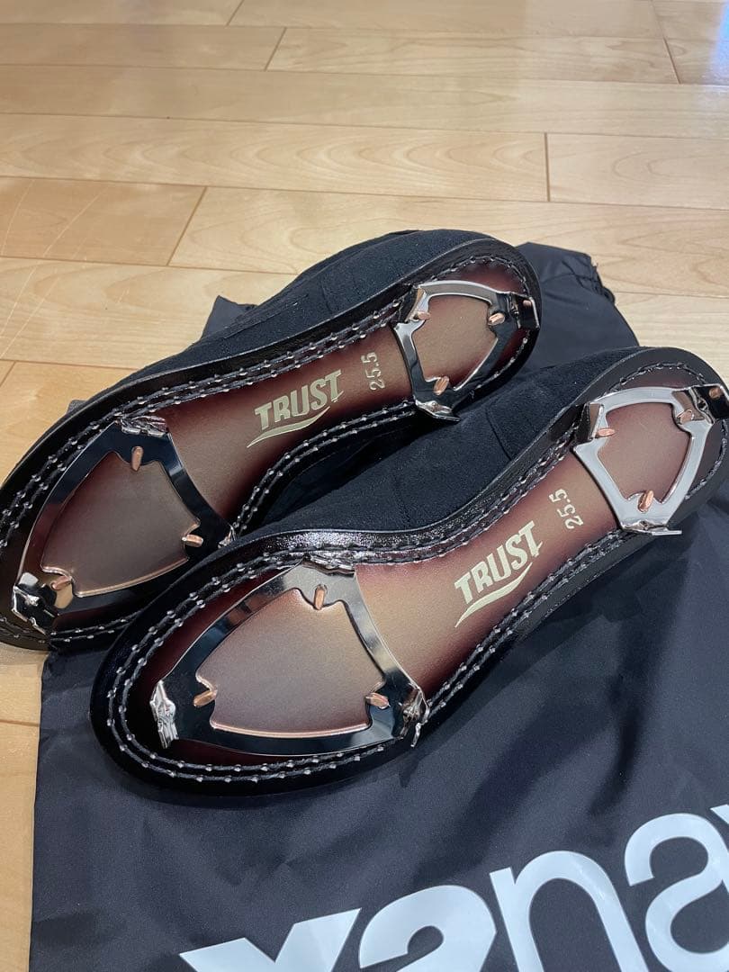 XANAX BS-417DL ブラックスパイク 25.5cm