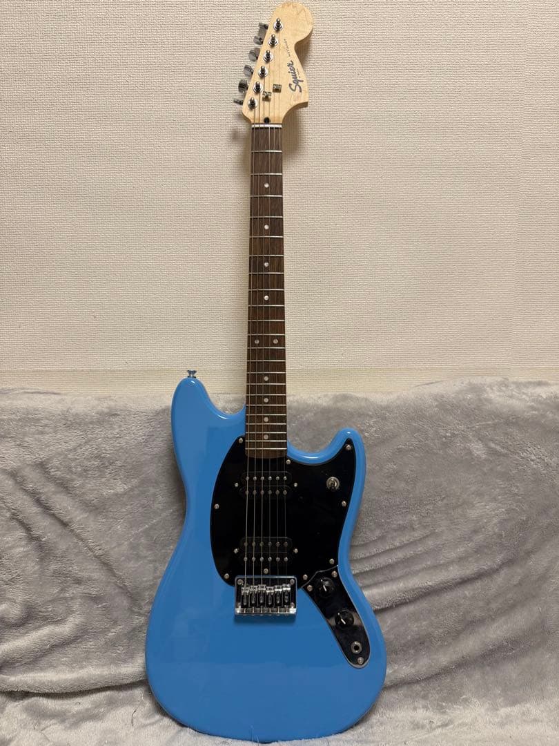 ほぼ新品 Fender Squier Mustang HH
