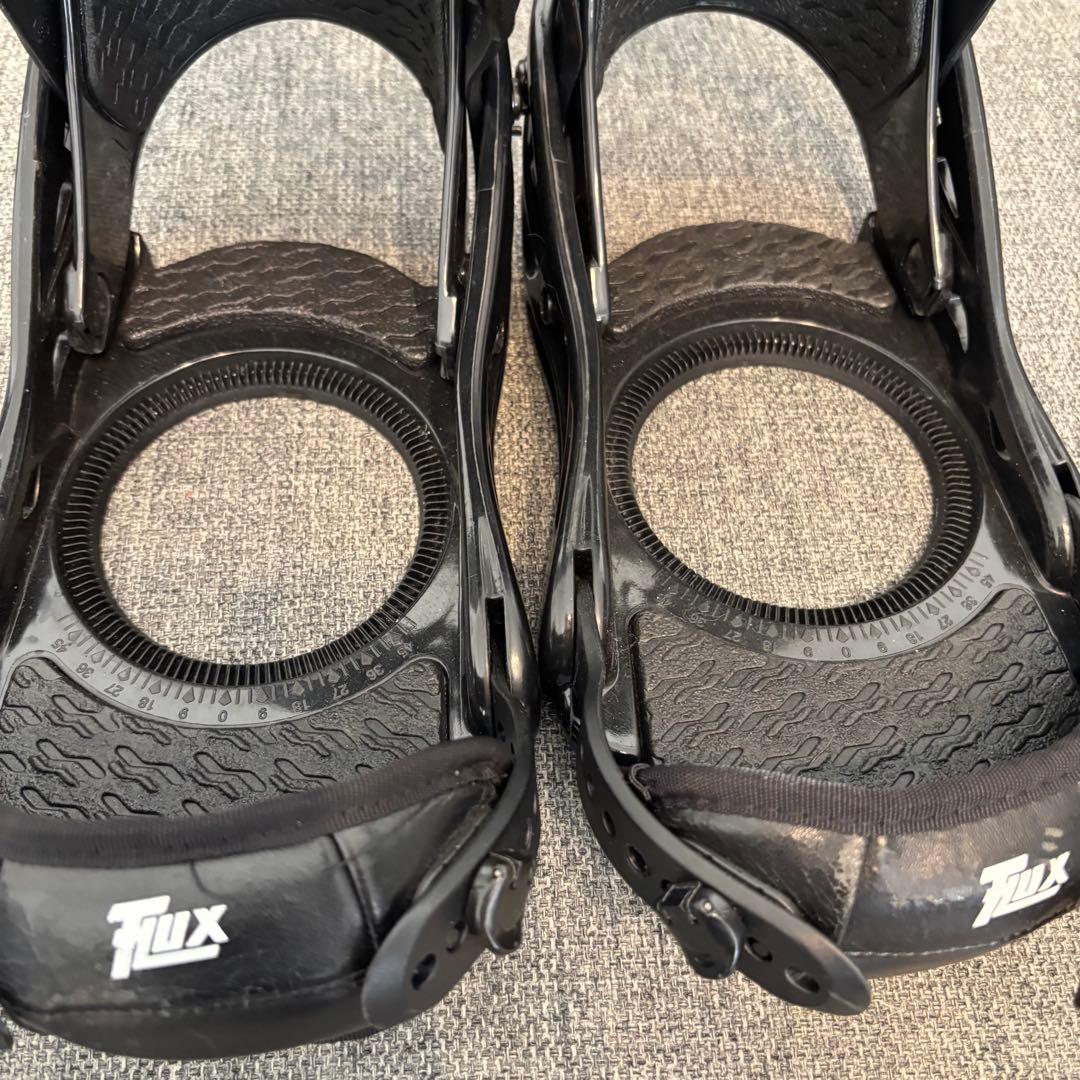 FLUX スノーボードビンディング ブラック