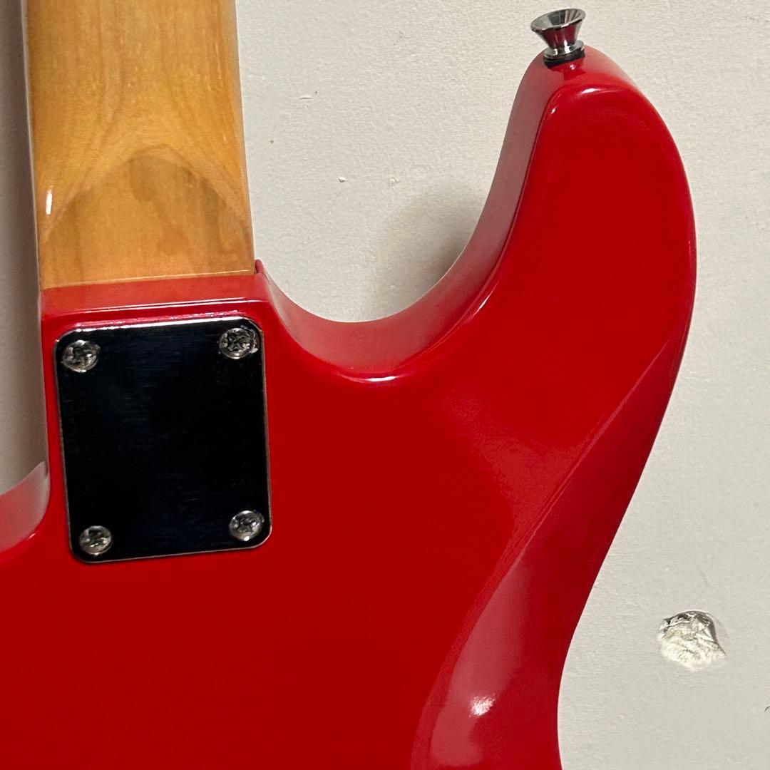 【美品】Legend ストラトキャスター レッド エレキギター SSH