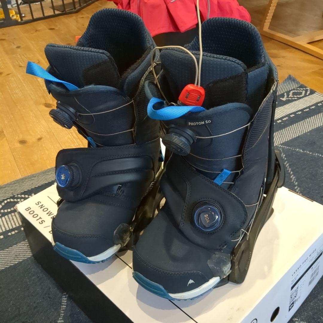 BURTON スノボブーツ27cm　バインディングM　セット　フォトン