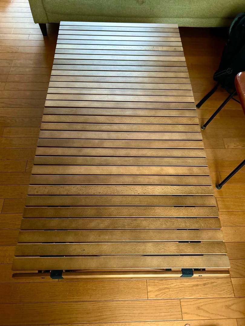 Hilanders ウッドロールトップテーブル 120×60cm