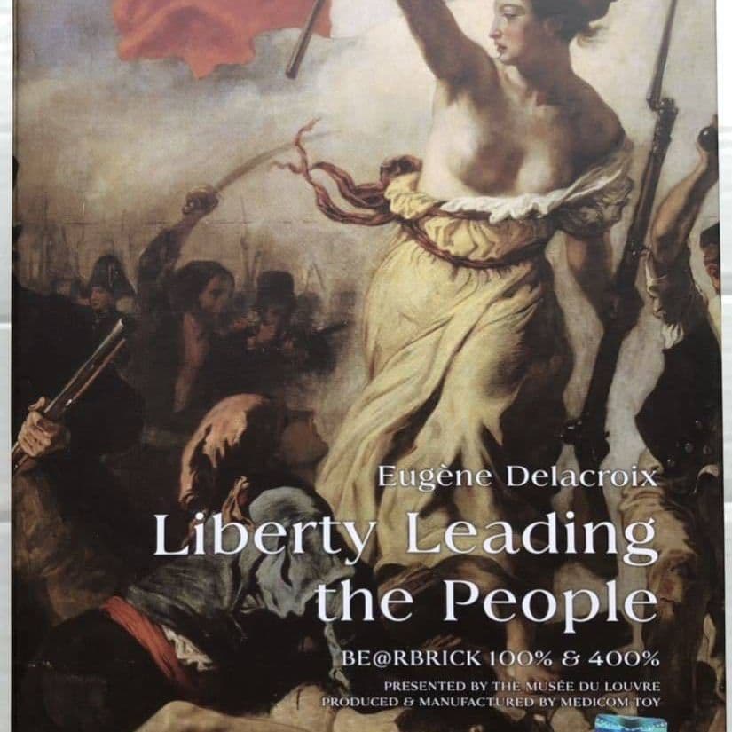 ベアブリック 100% 400% ドラクロワ 民衆を導く自由の女神