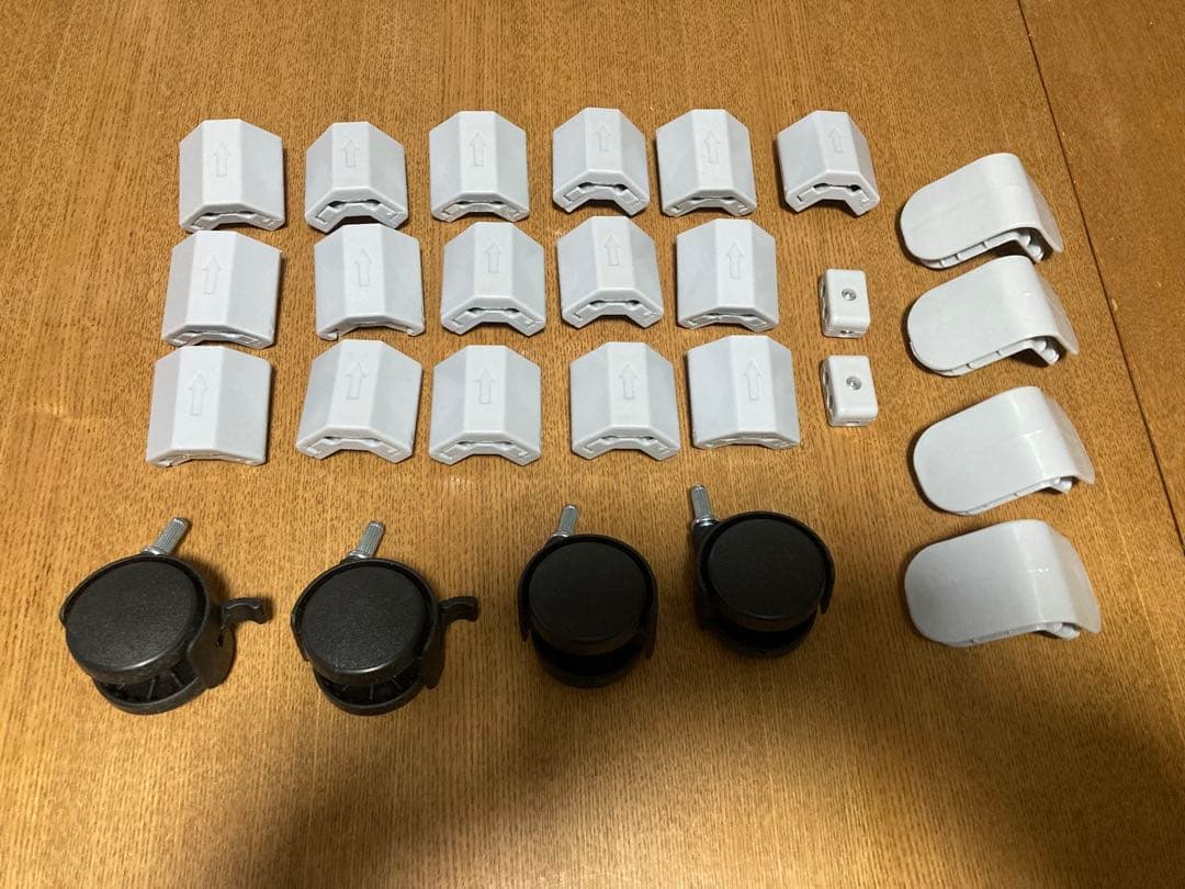 美品キャットケージ2段　キャスター付き