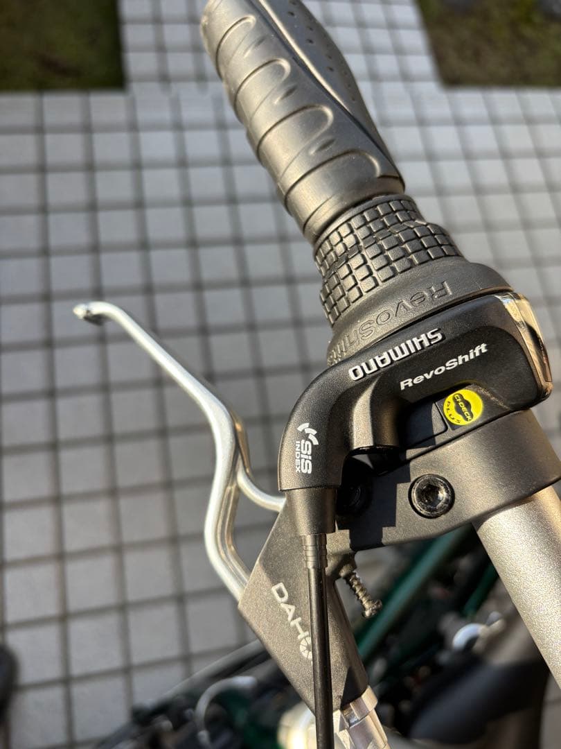 DAHON Vybe D7 11.8kg ダークグリーン　輪行バック付き