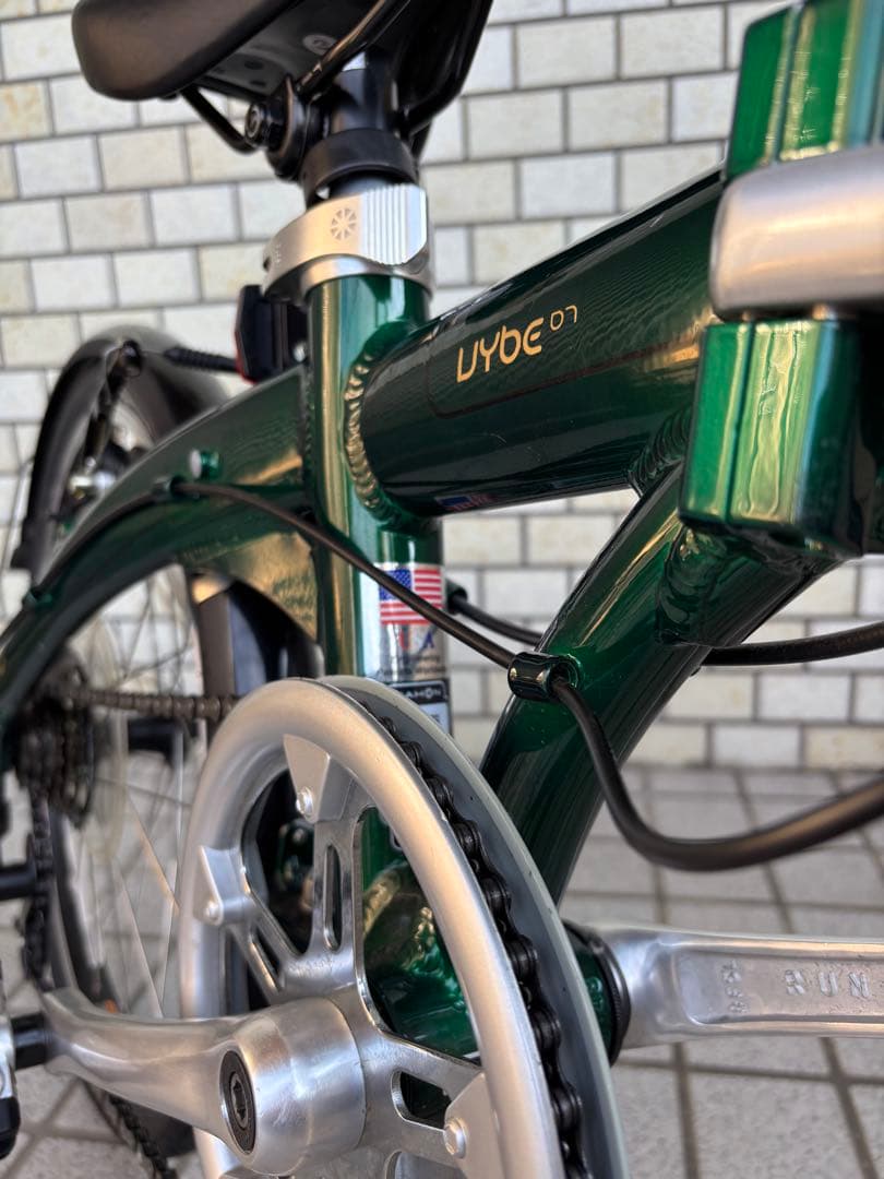 DAHON Vybe D7 11.8kg ダークグリーン　輪行バック付き