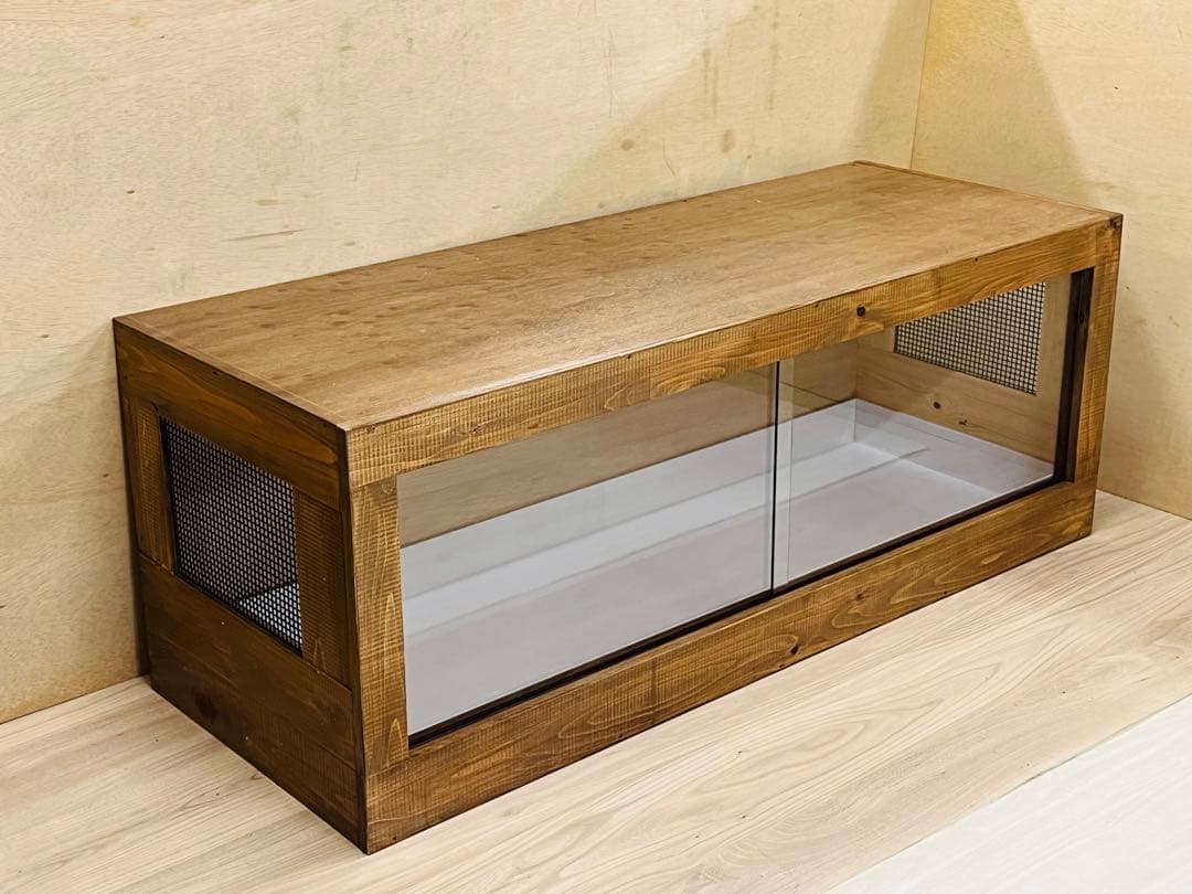 木製ケージ1200x450x450 ウォルナット