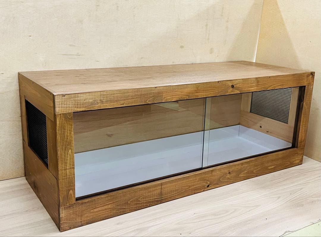 木製ケージ1200x450x450 ウォルナット