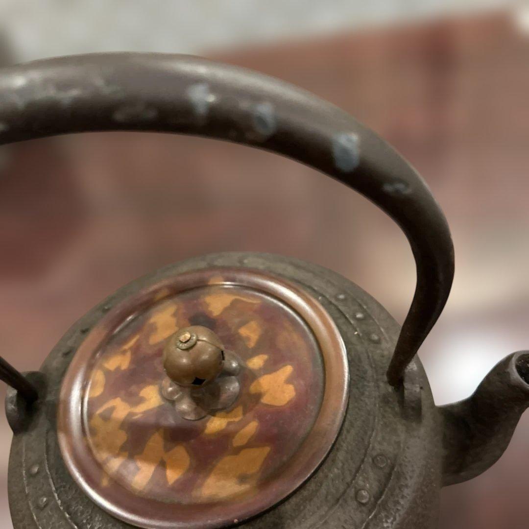 南部鉄器 鉄瓶 急須 伝統工芸 茶道具 ヴィンテージ 茶器 レトロ