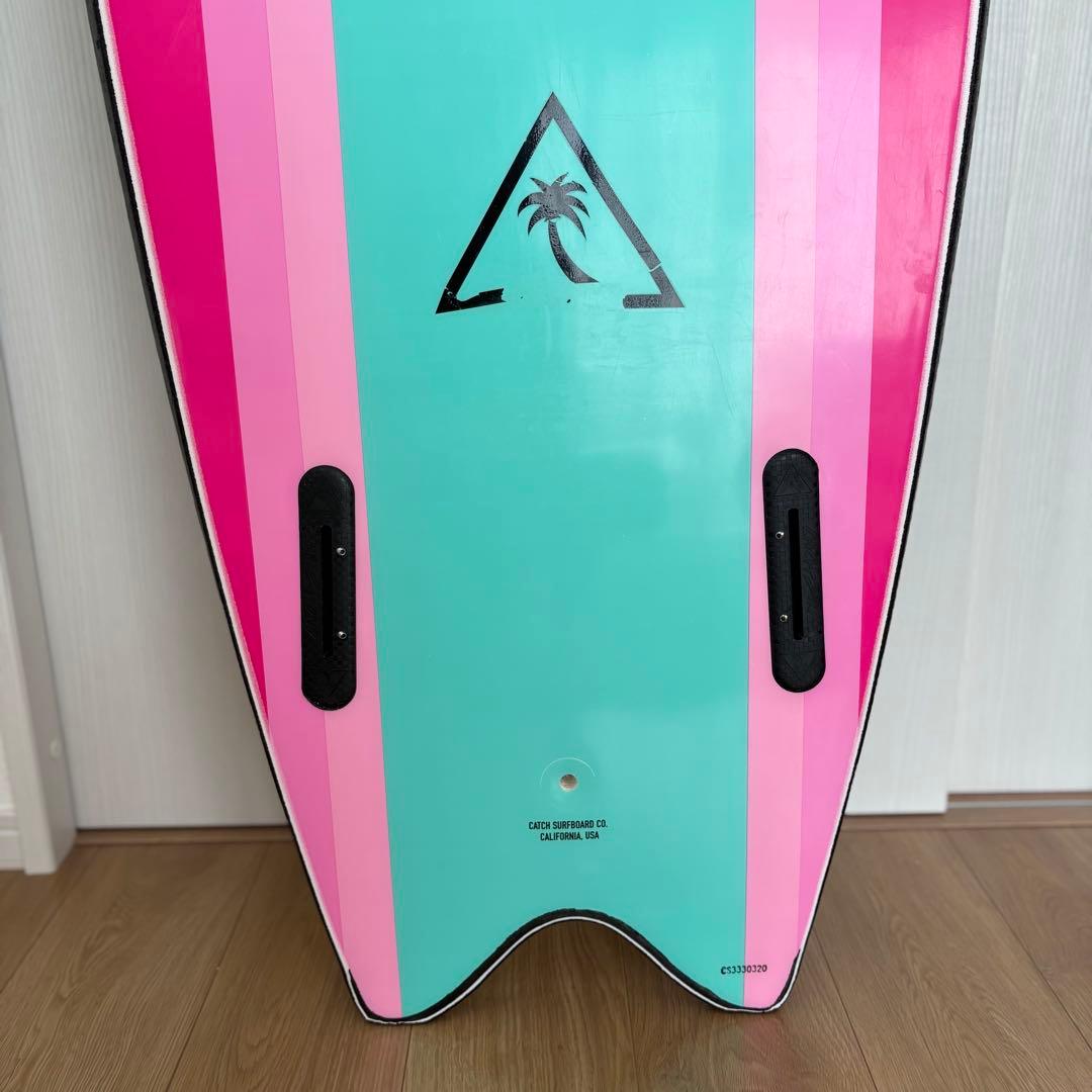 5′6ソフトボード ファンボード キャッチサーフ ツインフィンレトロフィッシュ