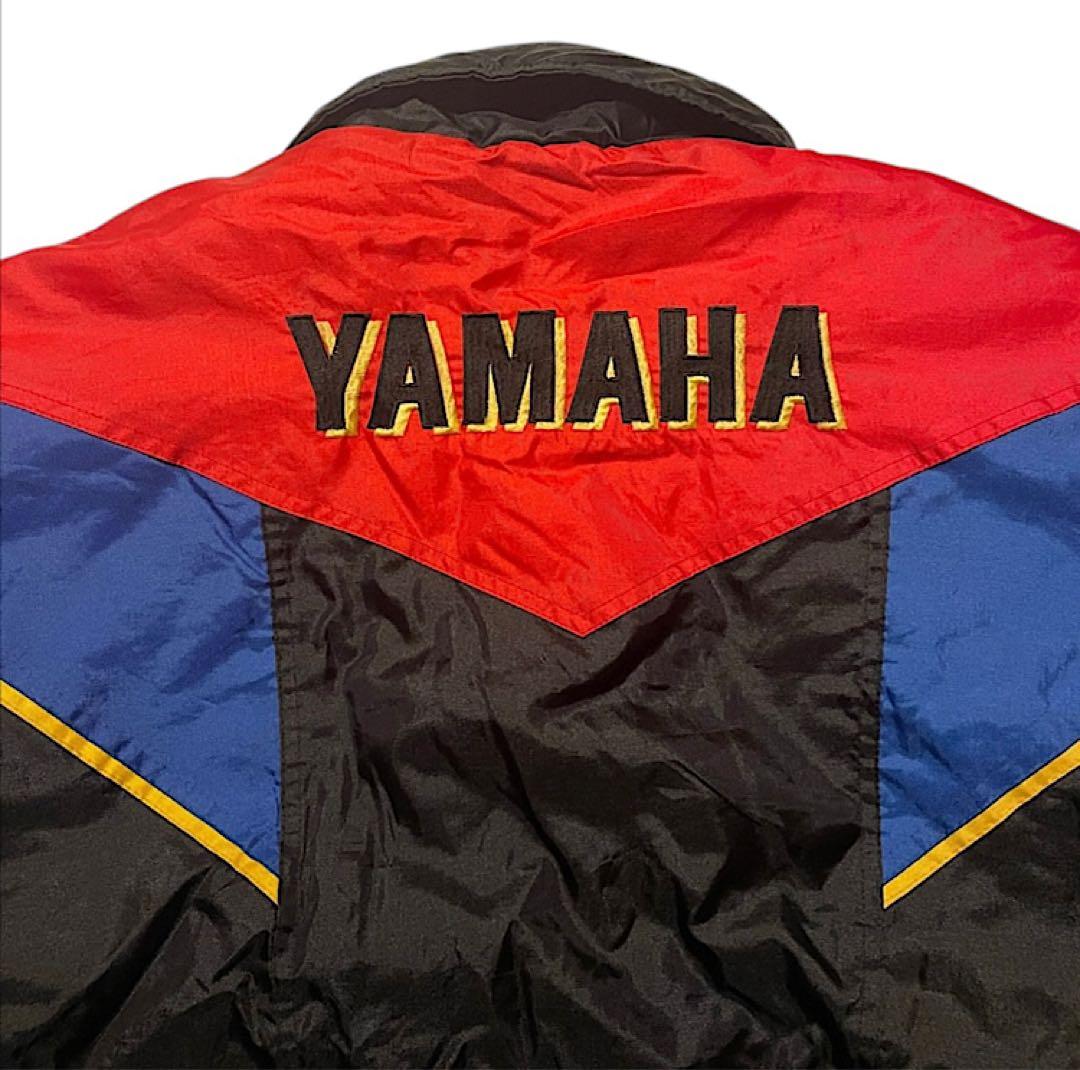 90s YAMAHA ヤマハ中綿入り ナイロン レーシングジャケット ビンテージ