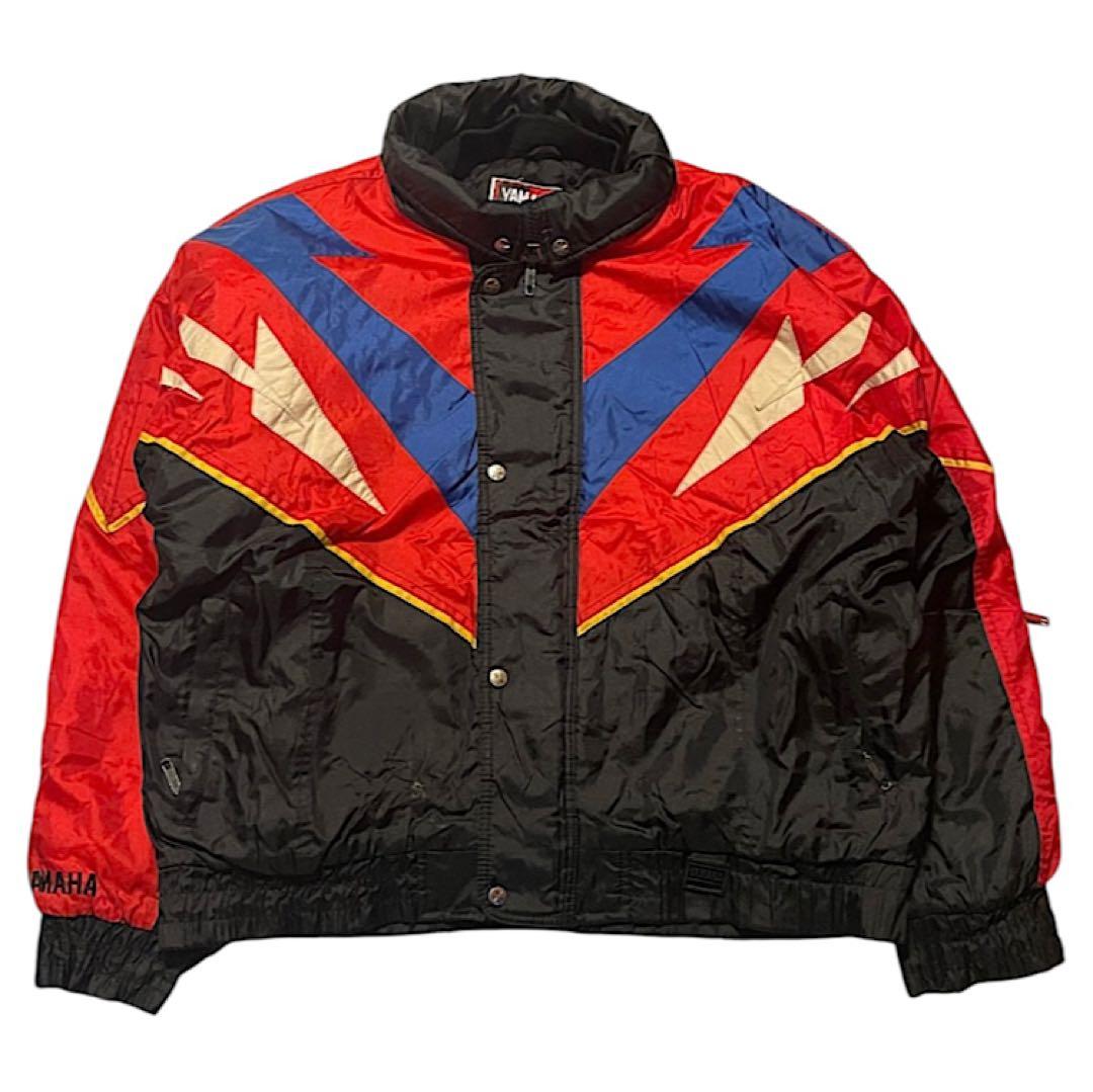 90s YAMAHA ヤマハ中綿入り ナイロン レーシングジャケット ビンテージ
