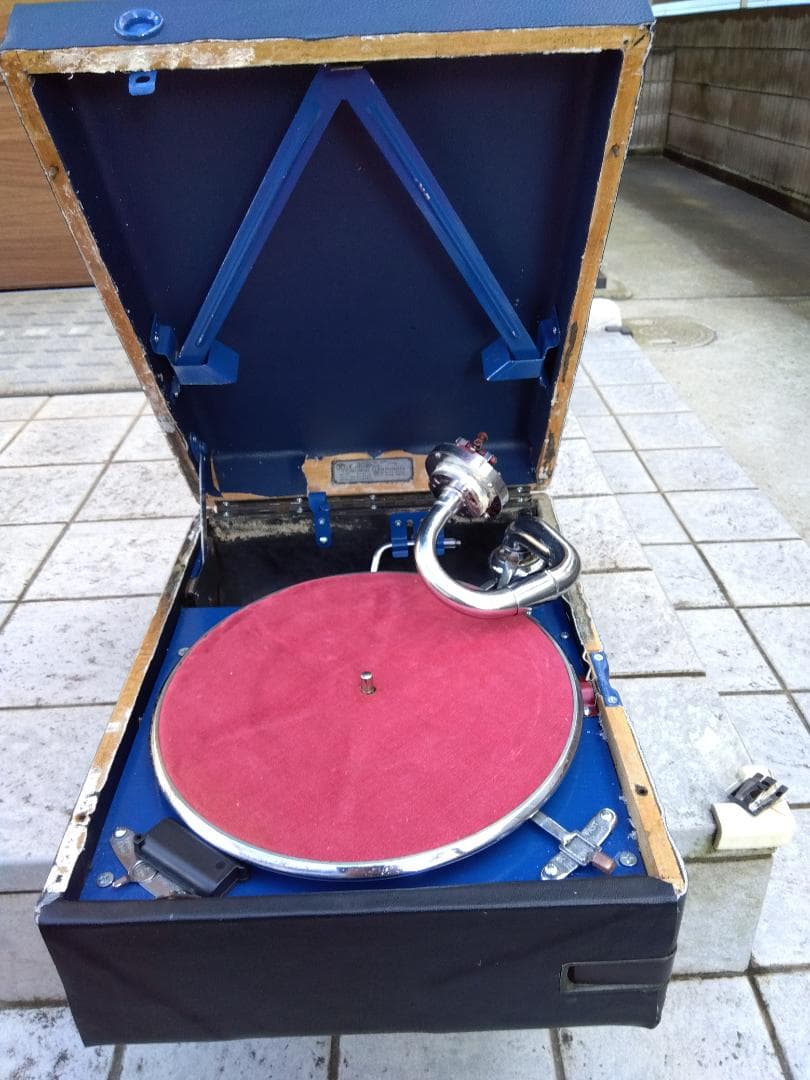 レコードプレーヤ昔の商品ですコロンビア207