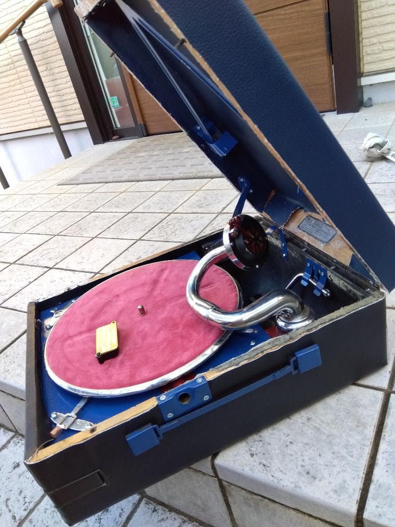 レコードプレーヤ昔の商品ですコロンビア207