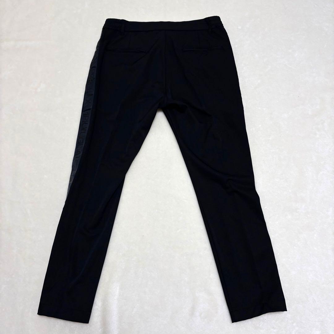 美品 1PIU1UGUALE3 ウノピュウ パンツ サイドロゴ ストレッチ XL