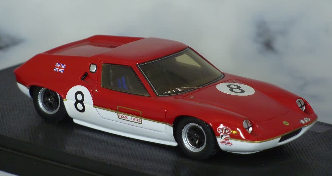 1/43エブロ ロータス 47GT ヨーロッパレーシングver.シルバーストーン