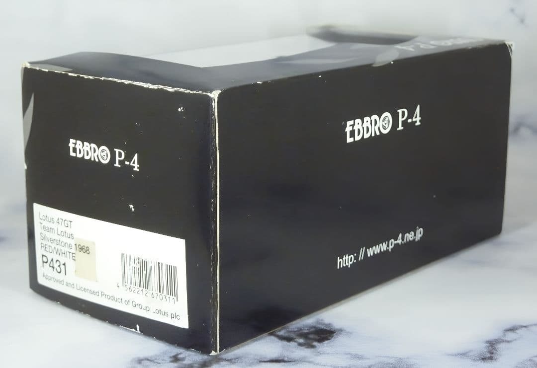 1/43エブロ ロータス 47GT ヨーロッパレーシングver.シルバーストーン