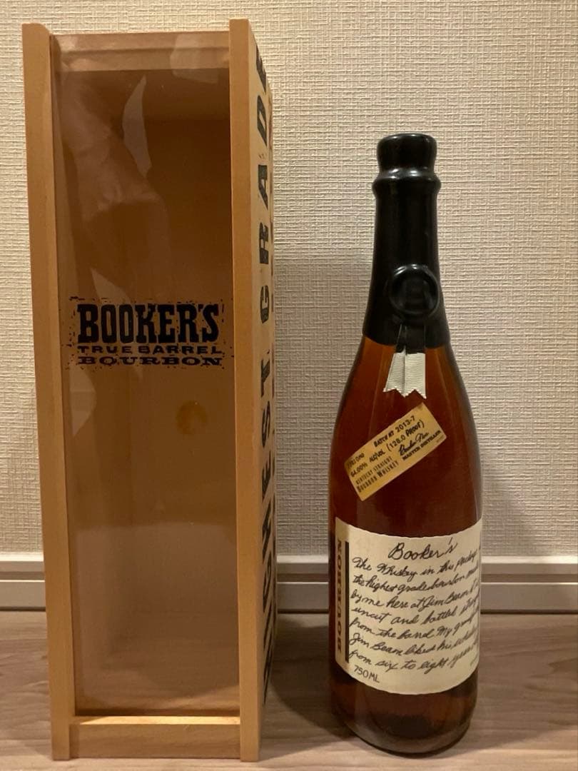 般*湯様 ★稀少2013年製★Booker's バーボンウイスキー 750ml