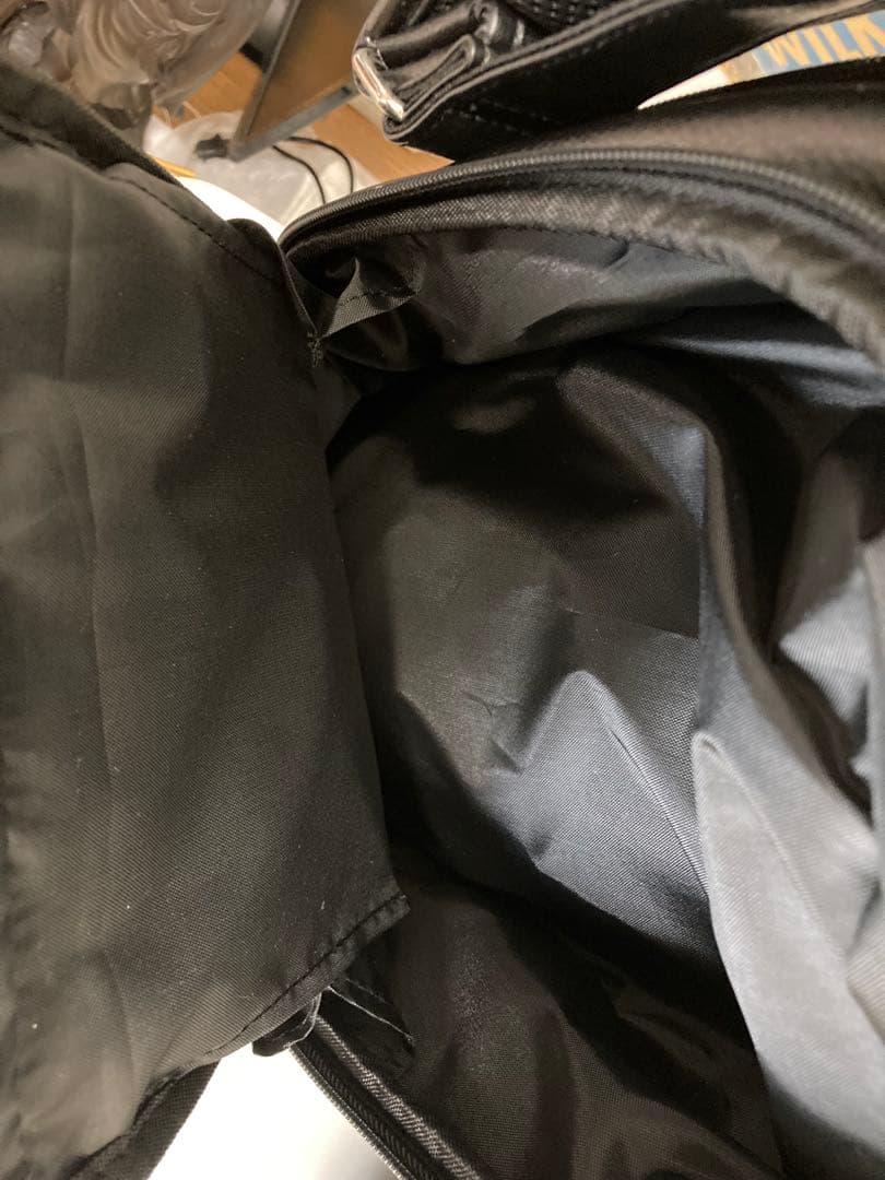 Munsingwear ブラック ゴルフバッグ