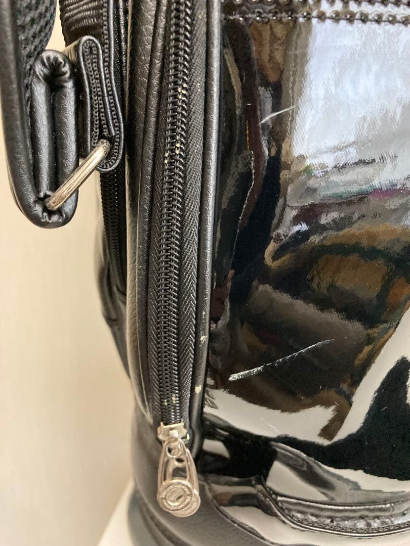 Munsingwear ブラック ゴルフバッグ