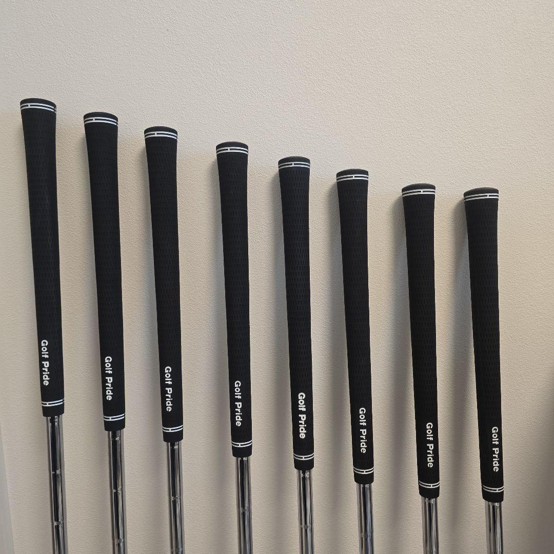 タイトリスト 681 X100 3I〜PW 8本セット (グリップ新品交換済)