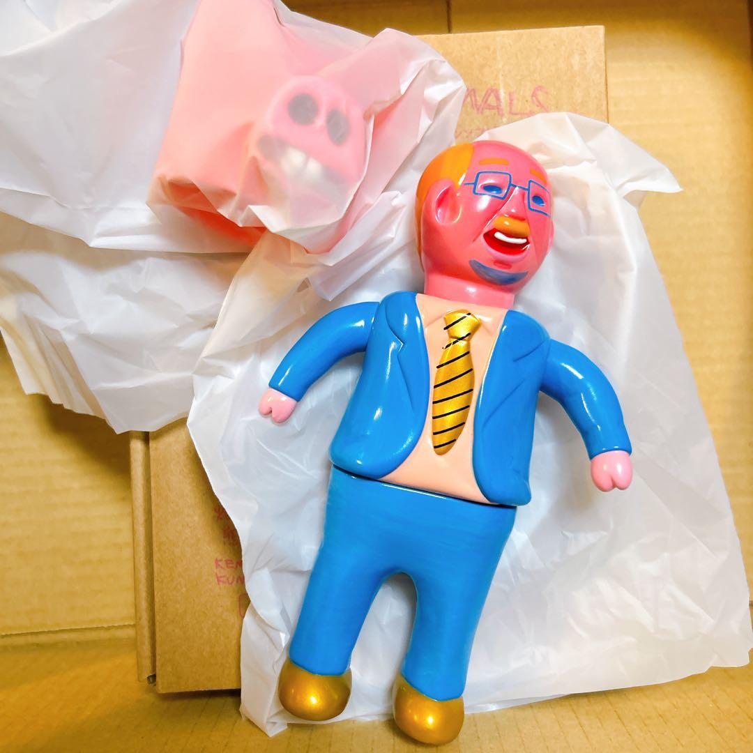 デハラユキノリ　アバウトアニマルズ　ソフビ　フィギュア　サトシヤマモト