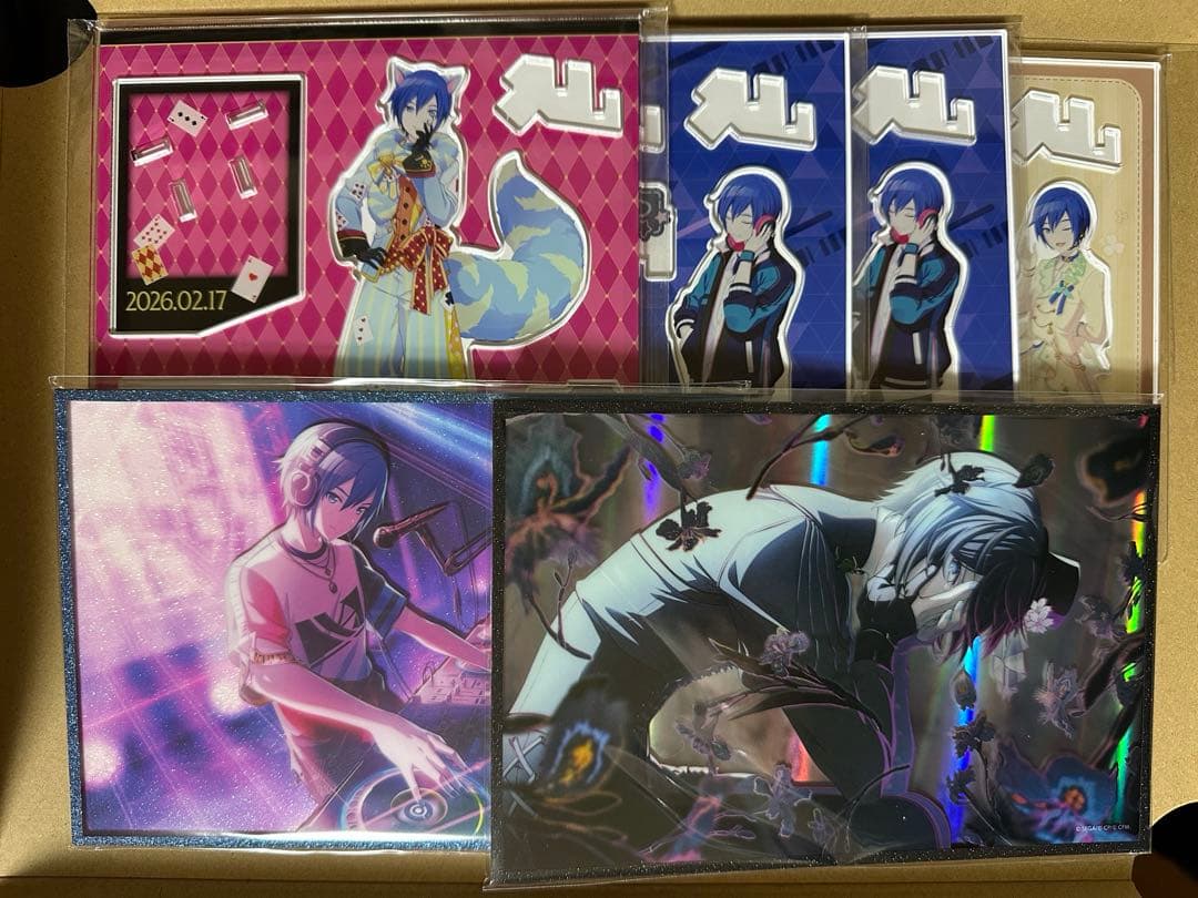 プロセカ KAITO 誕生日 くじ アクリルスタンド アクリルパネル