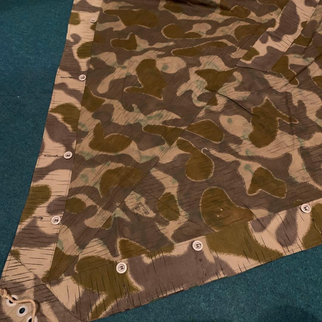 希少 オーストリア軍 ポンチョテント リバーシブル 3枚セット