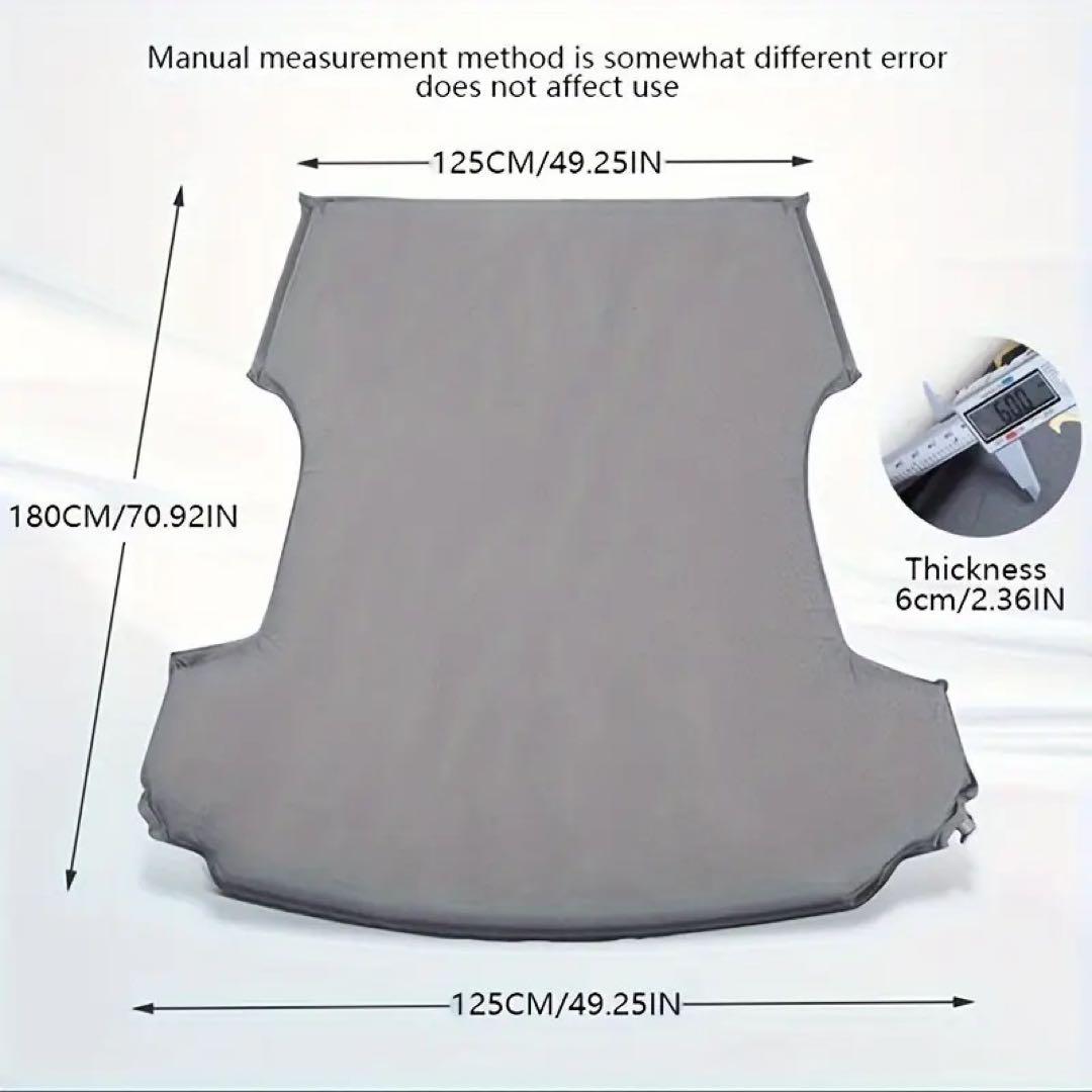テスラ　モデルY専用　インフレータブルマット グレー　未使用