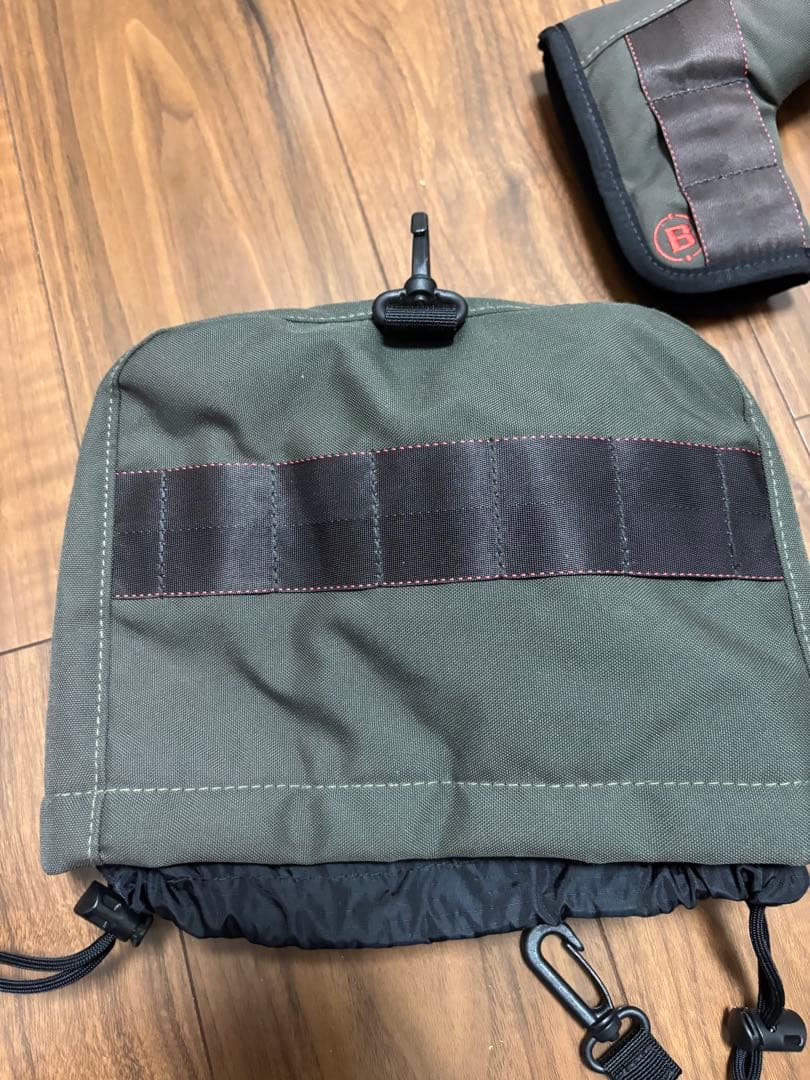 ブリーフィング　CR-02 キャディバッグ オリーブグリーン　ヘッドカバーセット