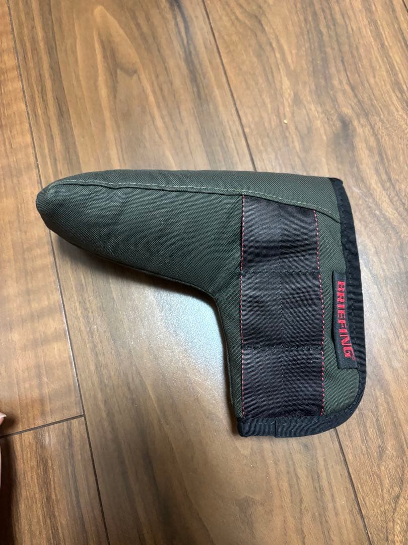 ブリーフィング　CR-02 キャディバッグ オリーブグリーン　ヘッドカバーセット