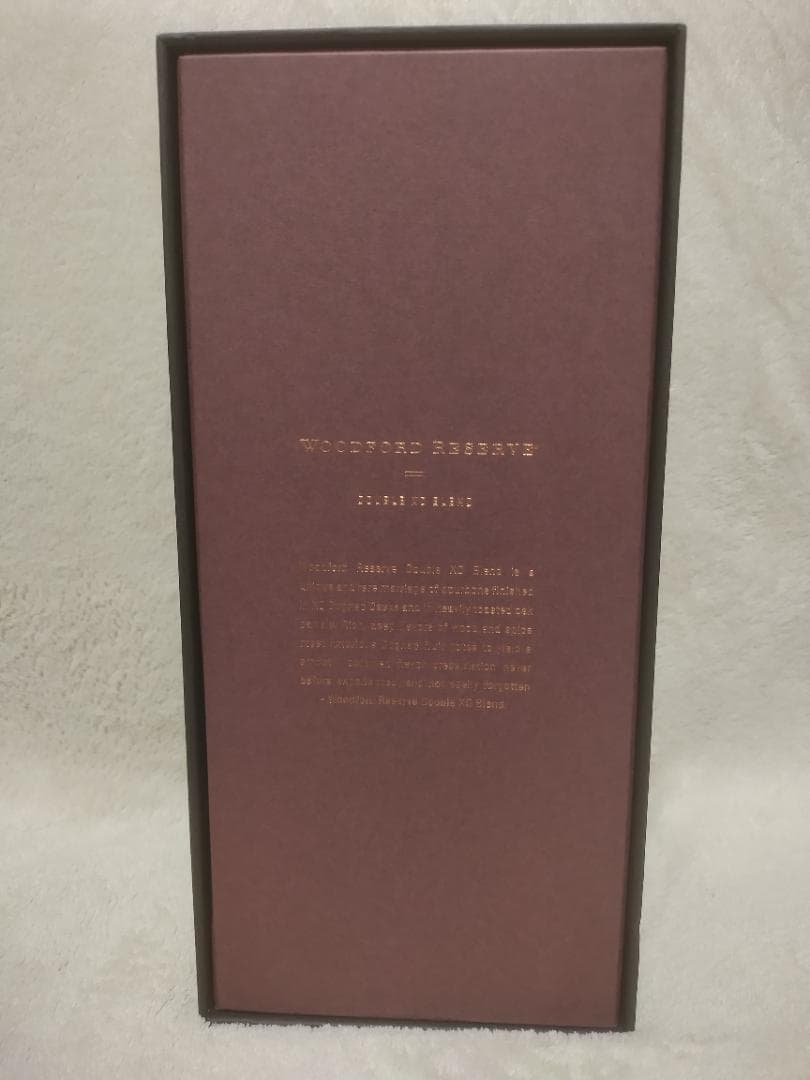 免税店限定！　WoodfordReserve DoubleXOBlend　箱付き