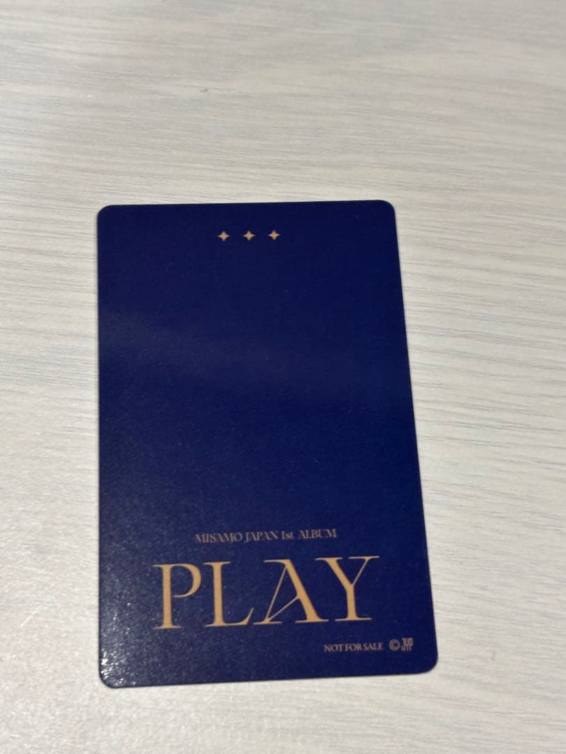 モモ リスニングパーティー MISAMO トレカ