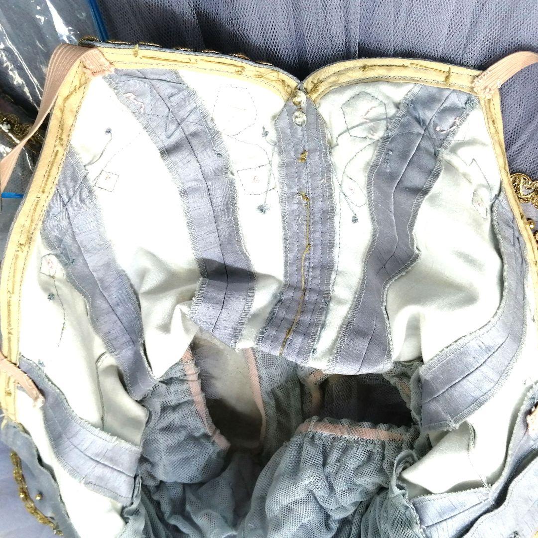 バレエ　チュチュ　小学生120cm台 3着まとめ　袖、ネックレス付 No2