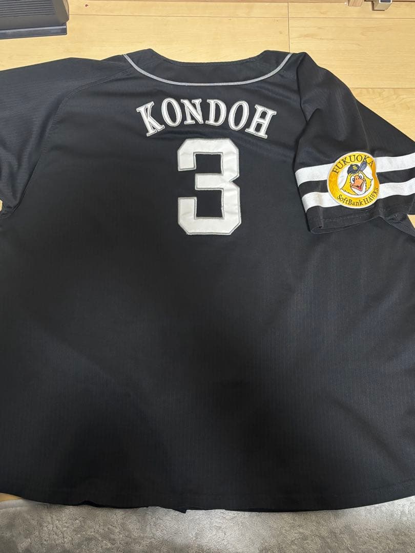 福岡ソフトバンクホークス 近藤健介 ユニフォーム ビジター 2xl