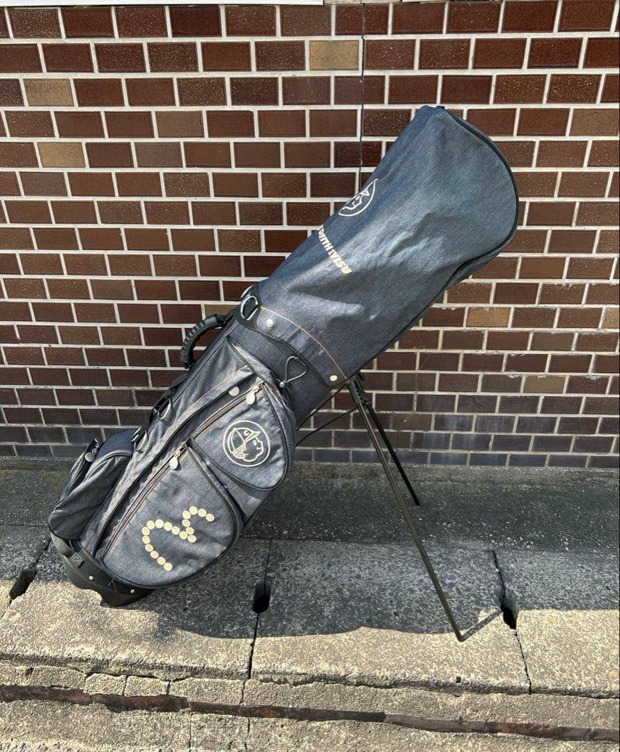 EVISU GOLF　キャディバッグ（スタンド付き） 芝生くん