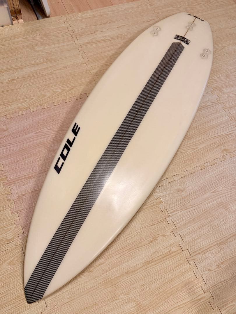 COLE BAZOOKA 5.11 ボード フィン リーシュ ケース付