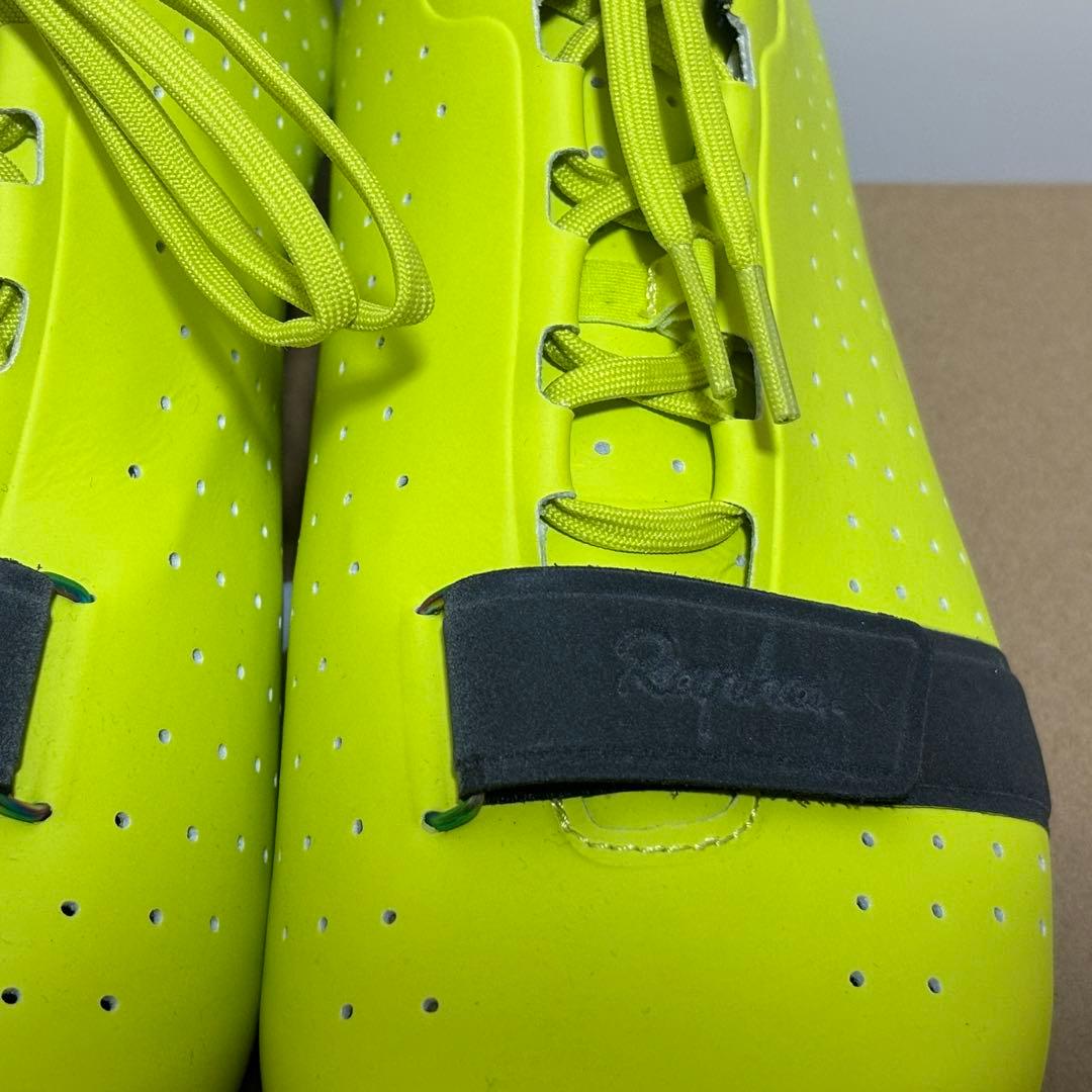 新品未使用 Raphaラファ ロードバイクシューズ 44 28cm イエロー