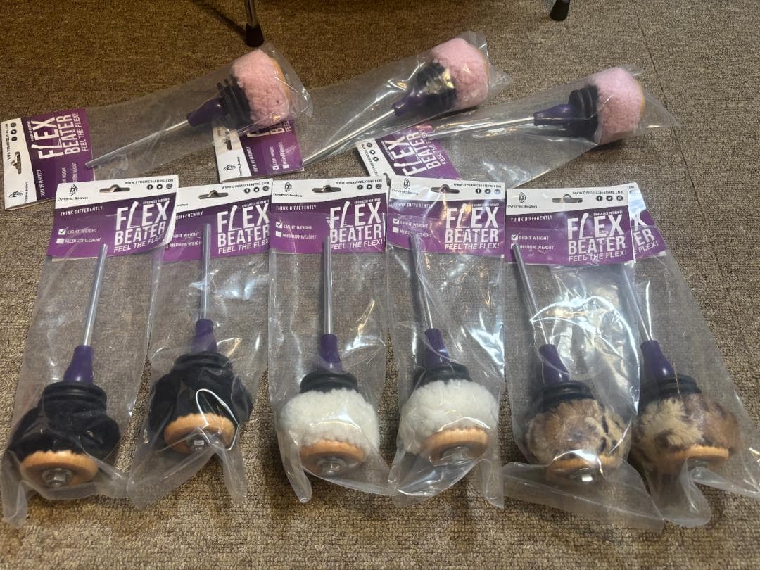 Fluffy Burger しなるビーター [ウッドもふ黒] 直輸入1本