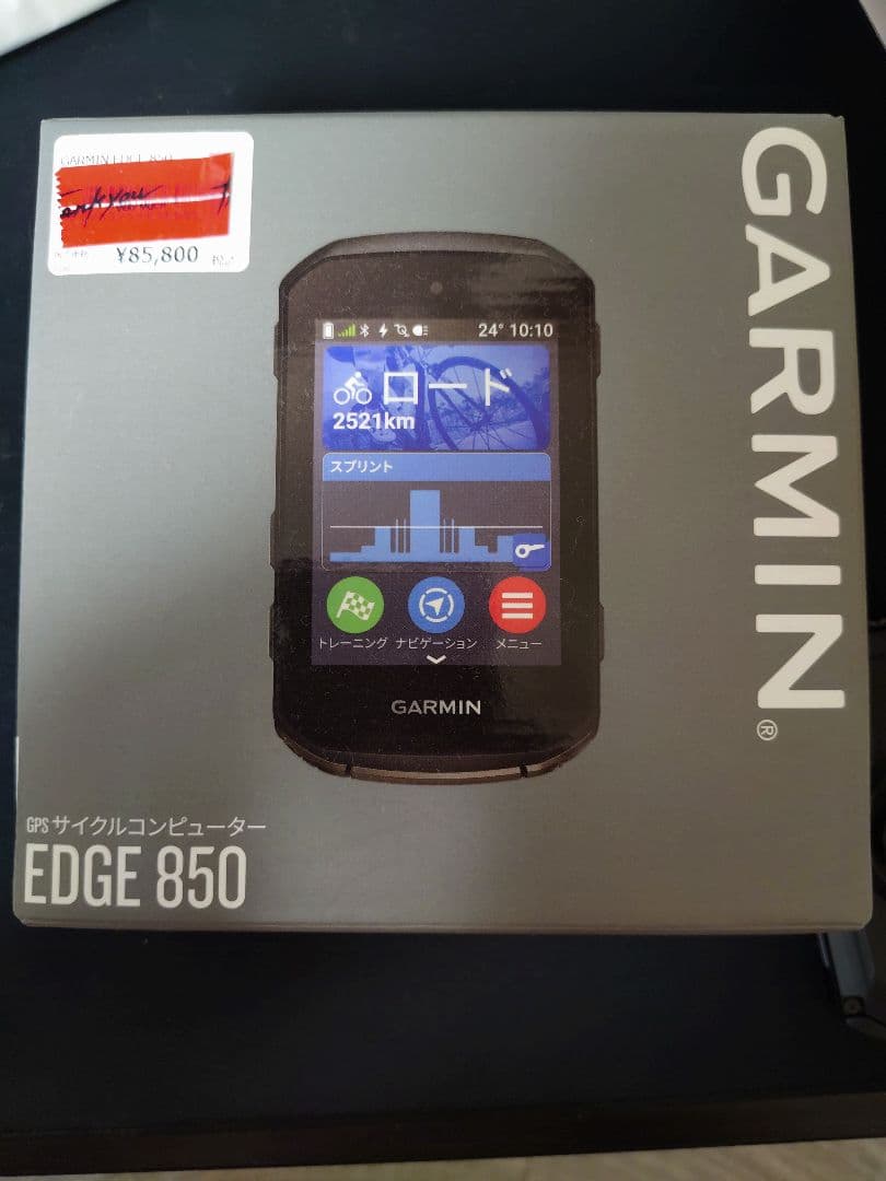 ガーミンエッジ 850 GPSサイクルコンピューター本体