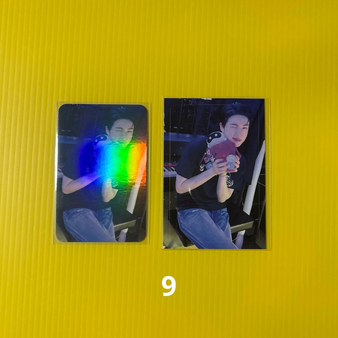 BTS JIN アクリルフォトアルバムキーホルダー2点