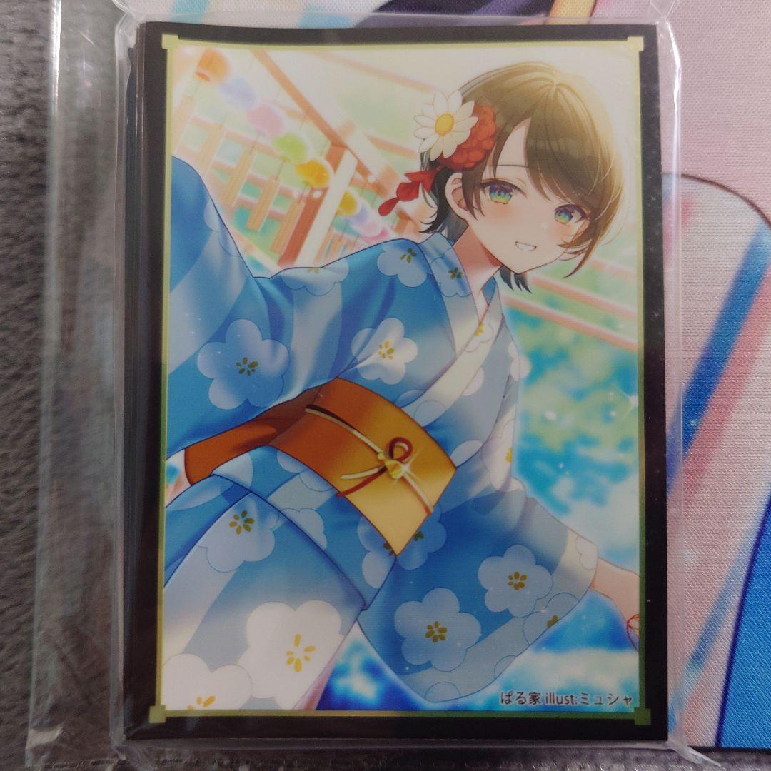 α2 ホロライブ 浴衣&風鈴&巾着 大空スバル スリーブ&プレイマット