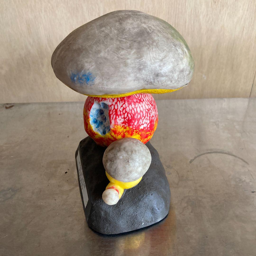 フランス　ビンテージ　毒キノコ模型　アンティーク　理科系