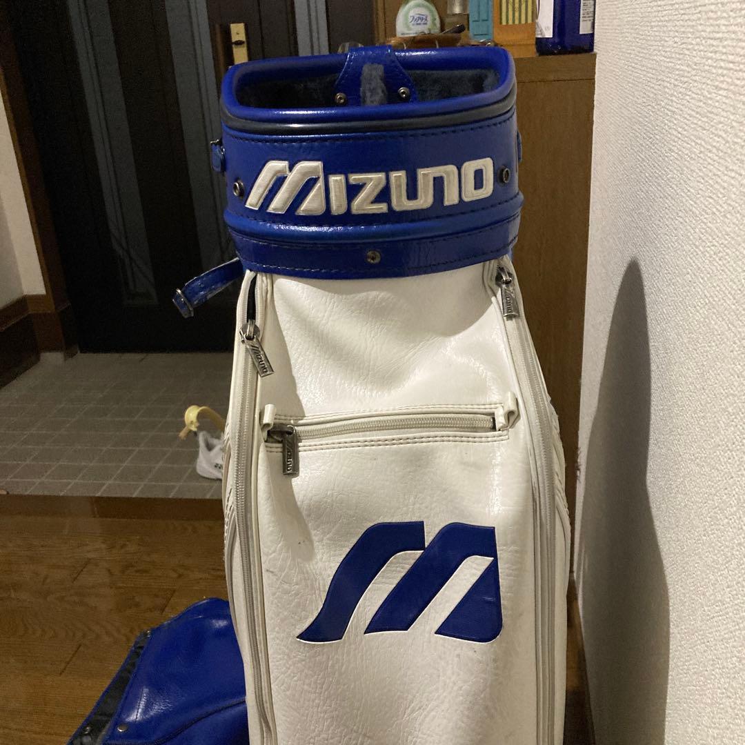 MIZUNO キャディバッグ 青/白