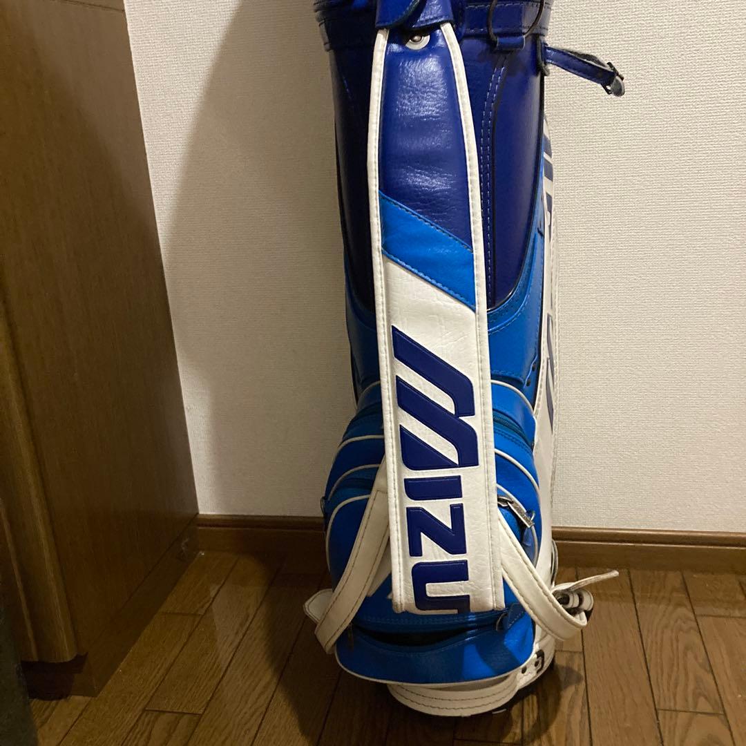 MIZUNO キャディバッグ 青/白