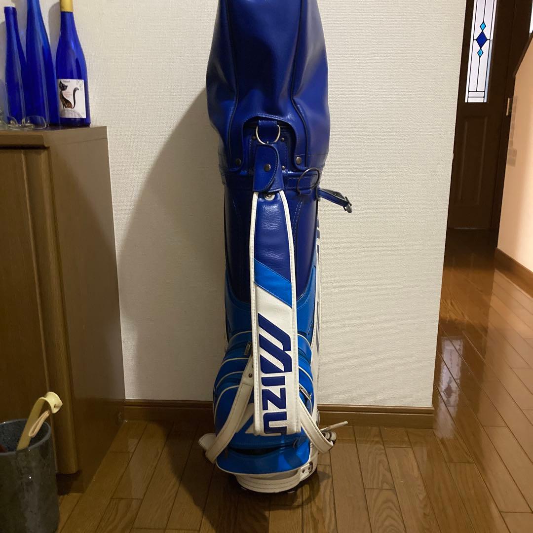 MIZUNO キャディバッグ 青/白