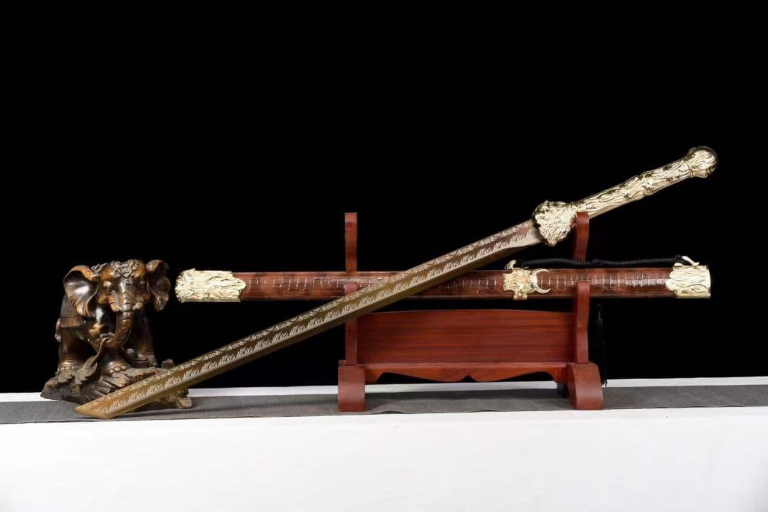 黒金古刀～天魔 古兵器   武具　刀装具　日本刀　模造刀