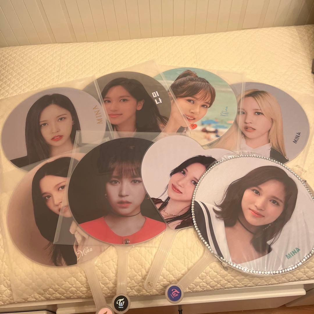 TWICE ソウルコン　うちわ　ミナ